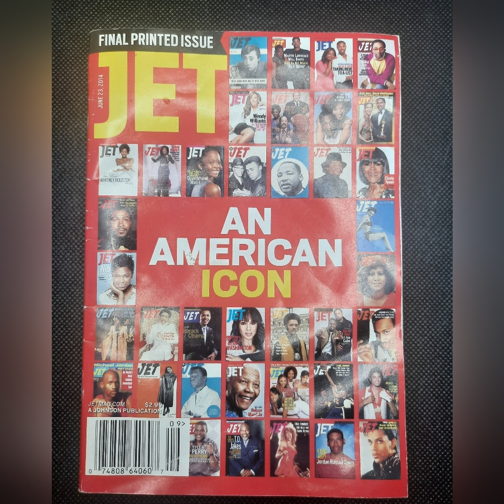 Final.printed issue Jet magazine collectible